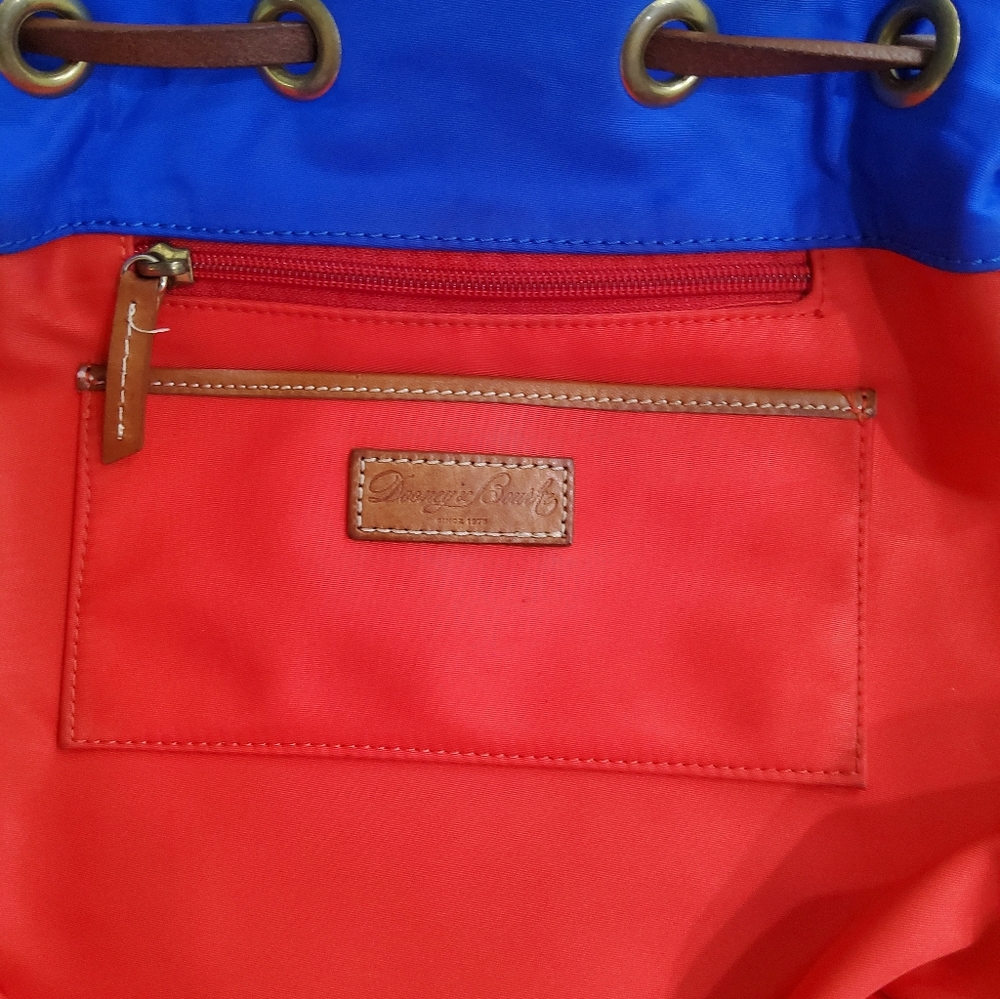 Dooney & Bourke Windham Small Kade Drawsting in French Blue - Picture 2 of 16